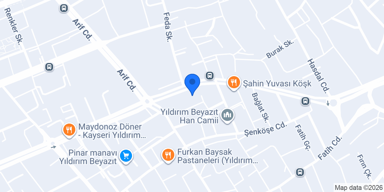 Pınar Ayak Sağlığı Merkezi konumu