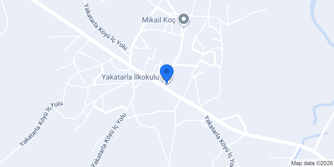 Yakatarla İlkokulu konumu