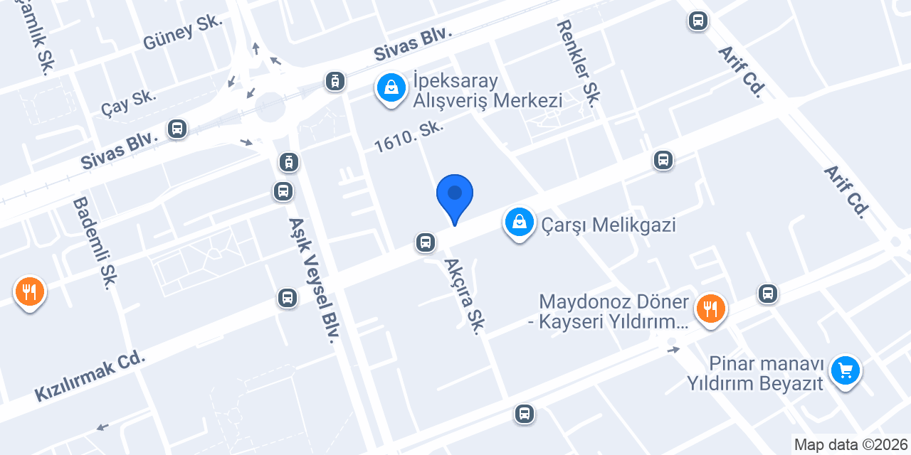 Sevgi Taksi konumu