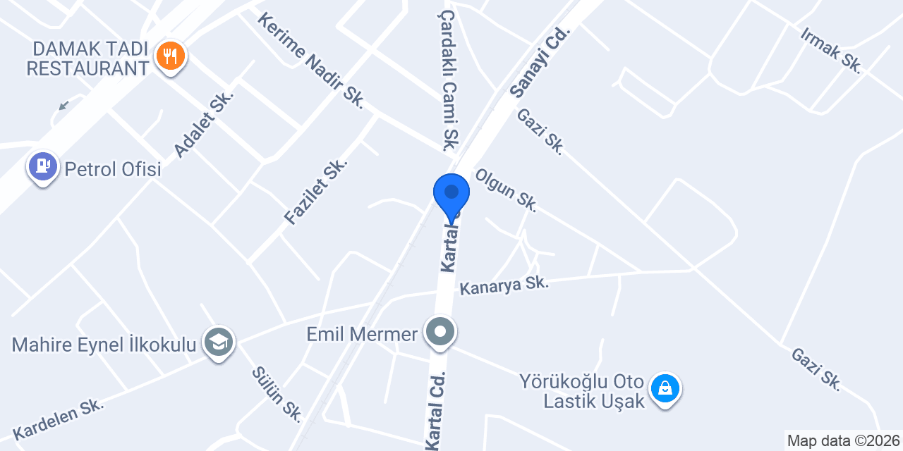 Karakaya İnşaat Malzemeleri konumu