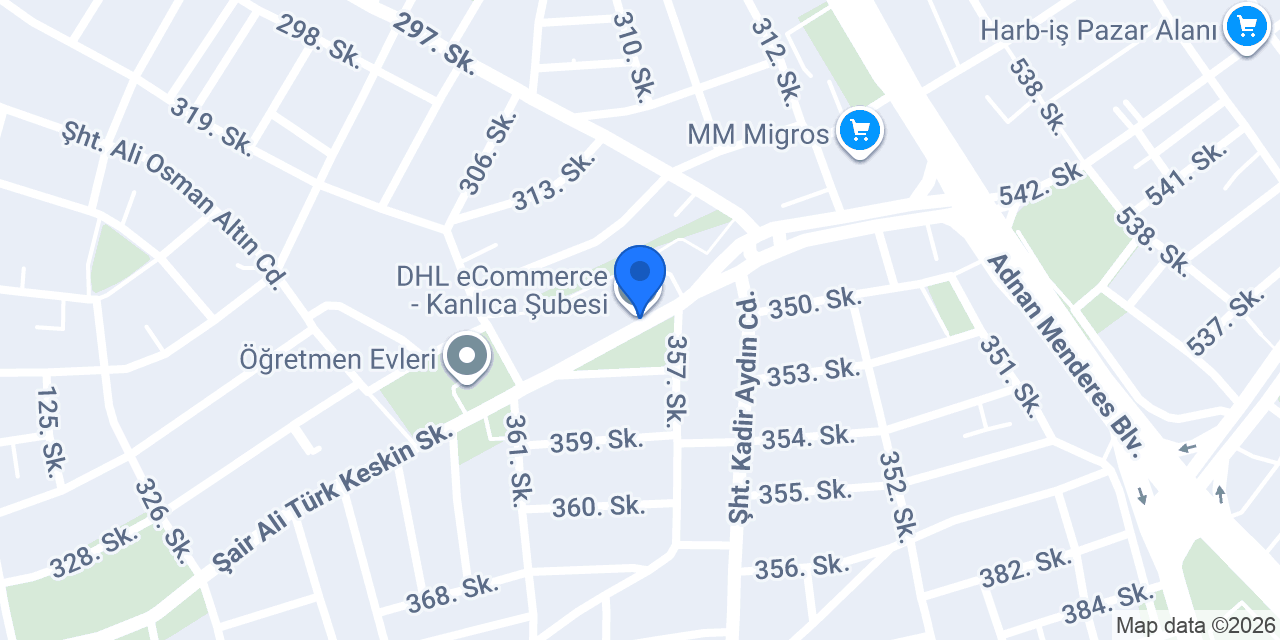 DHL eCommerce - Kanlıca Şubesi konumu
