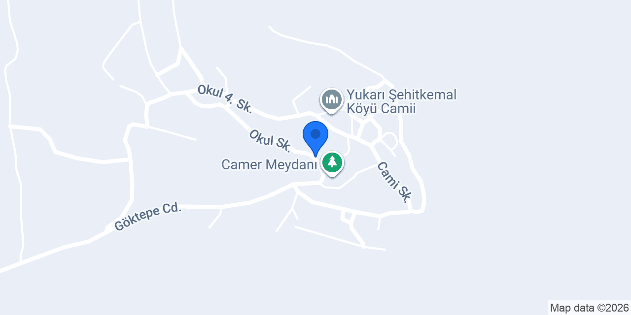 Şehit Kemal İlkokulu konumu