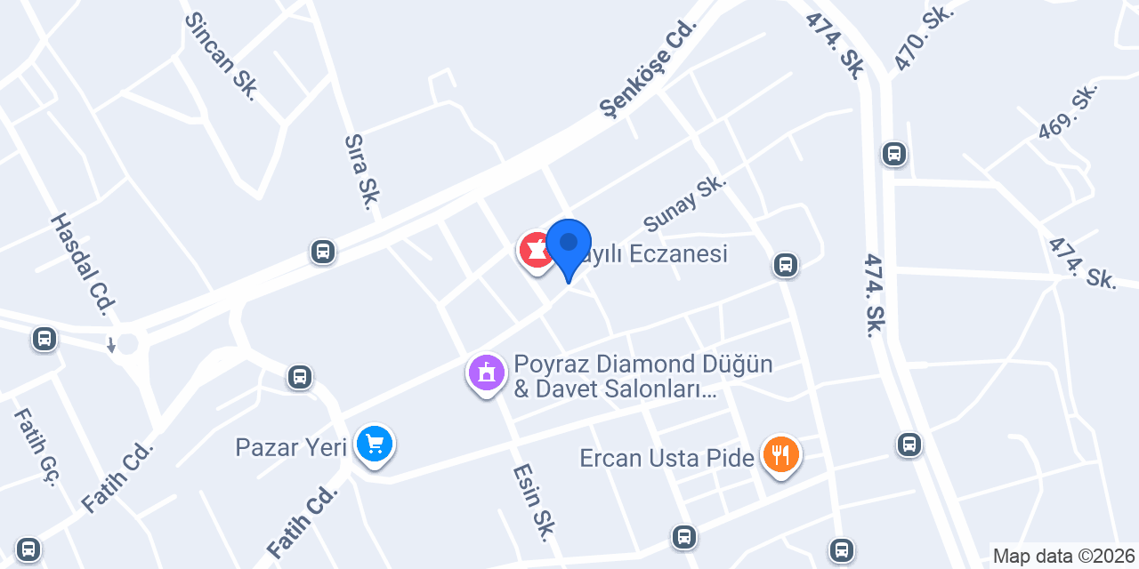 AİLE ECZANESİ konumu