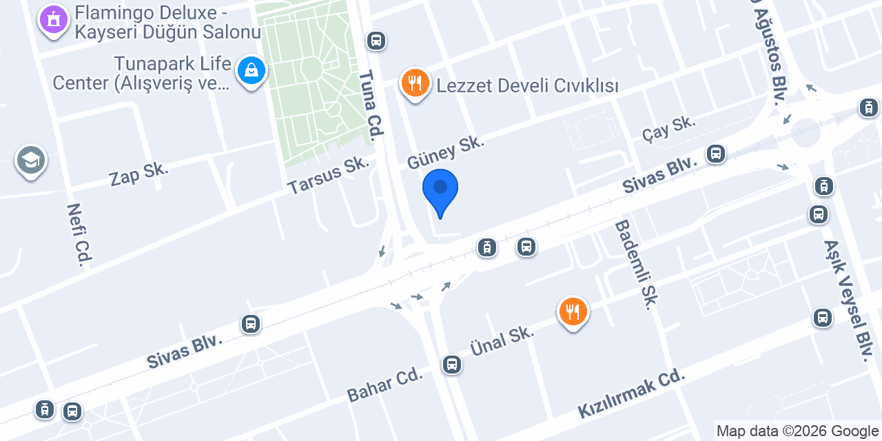 Köşk Kebap konumu