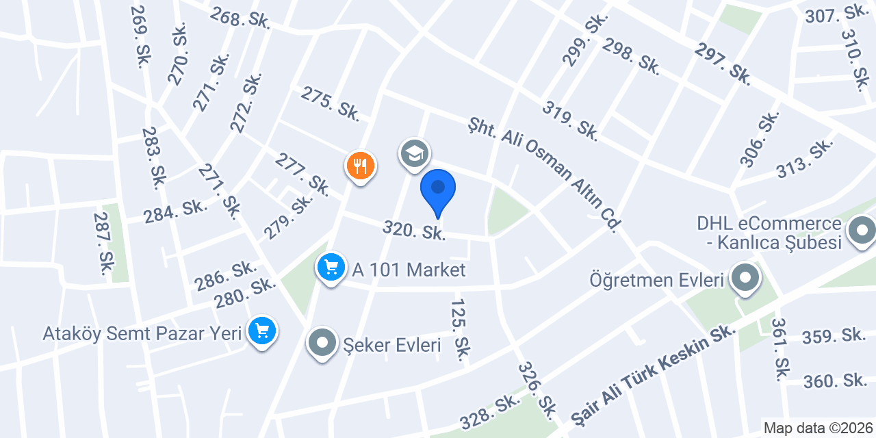 Çakır Elektrik konumu
