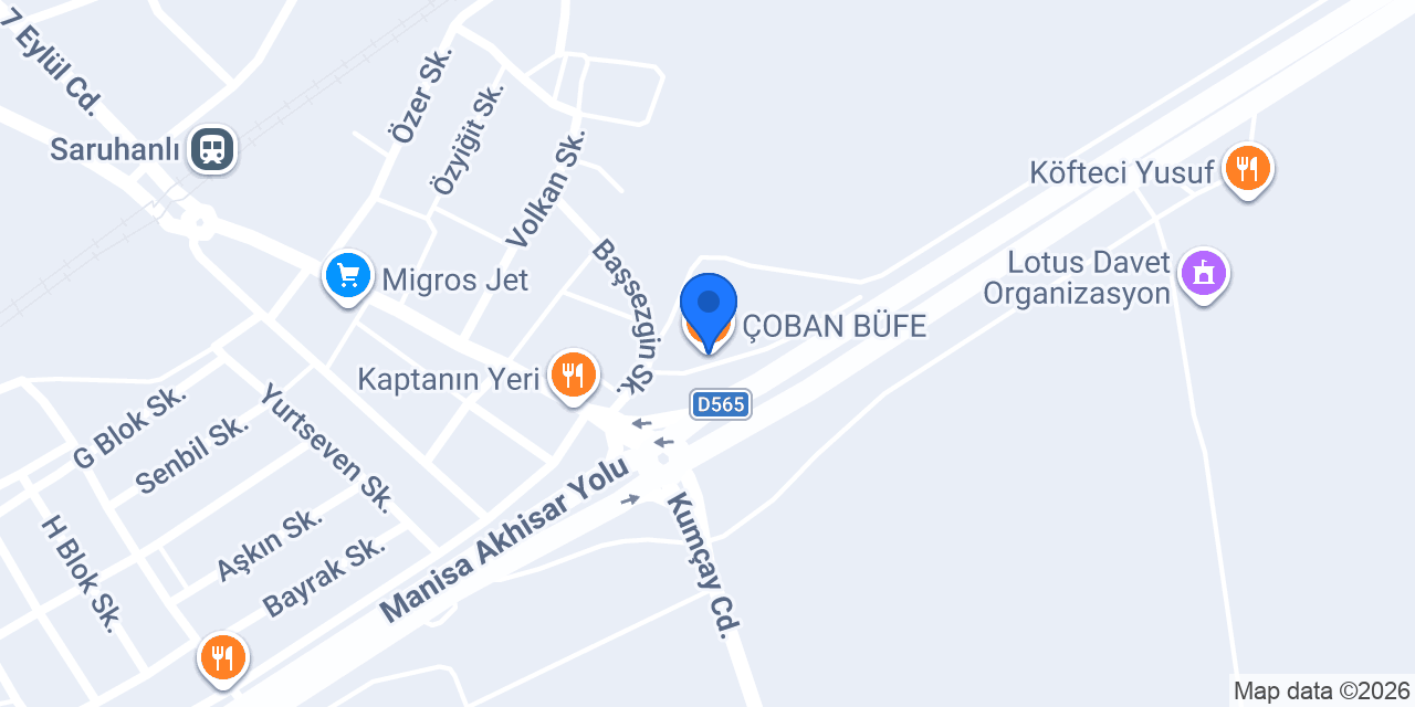 ÇOBAN BÜFE konumu