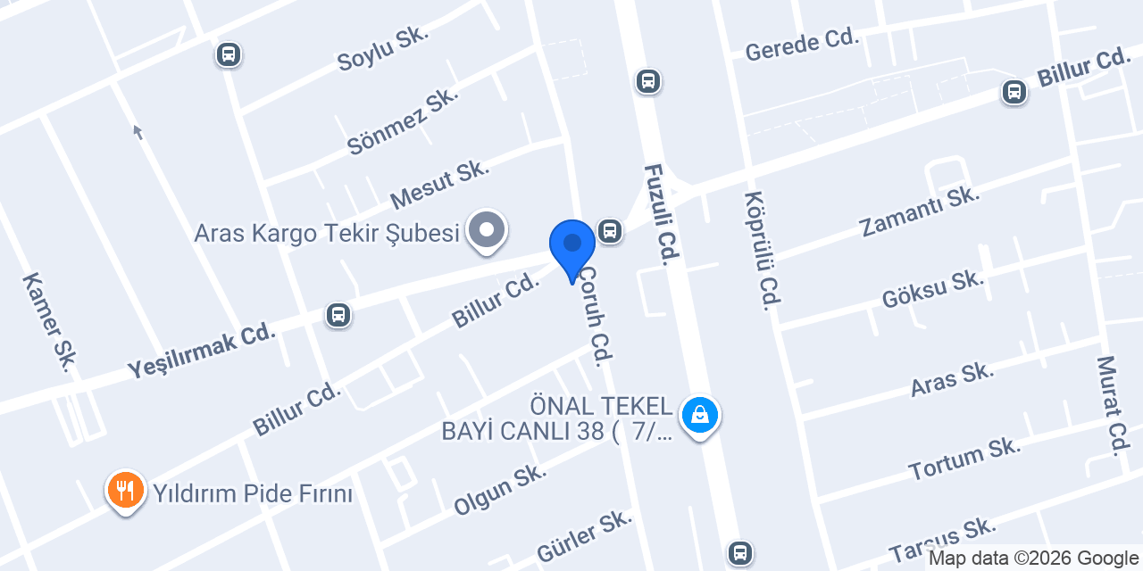 Kılıç elektrik konumu