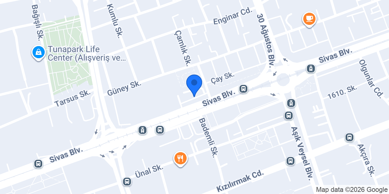Hanedan Mobilya Sivas Caddesi konumu
