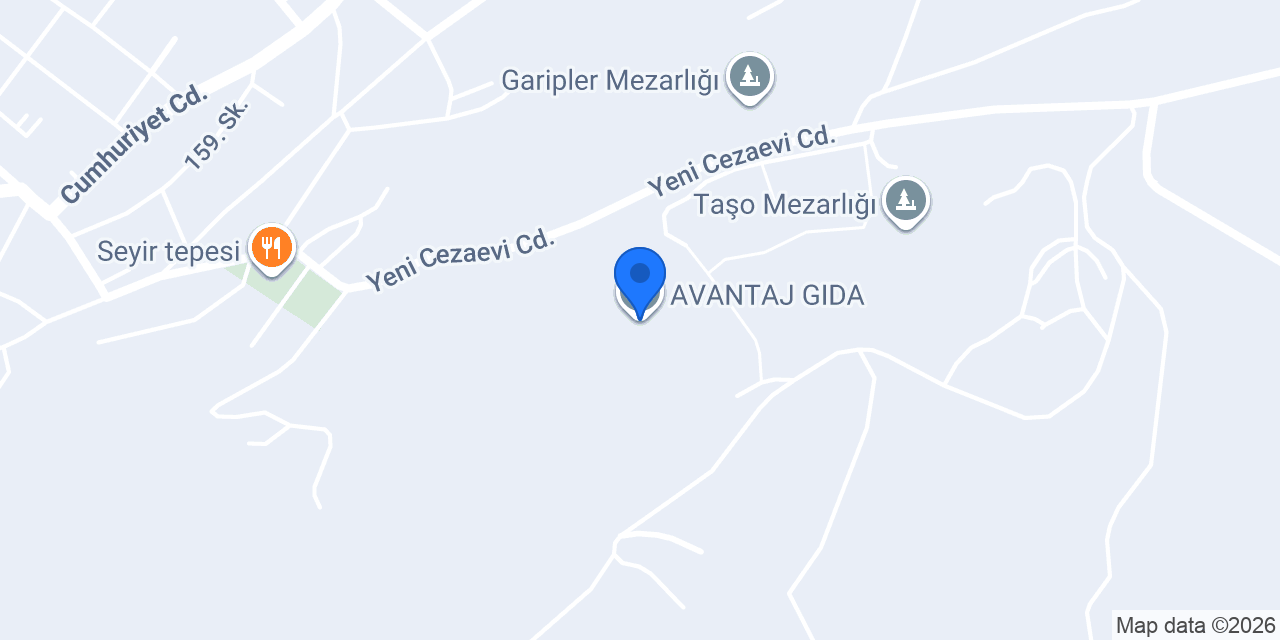 AVANTAJ GIDA konumu