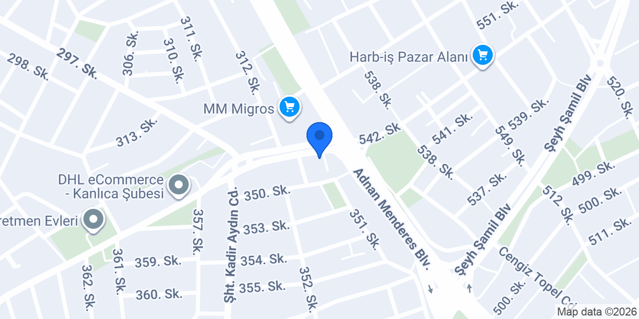 Atış Döner 2 (Talip Usta) konumu