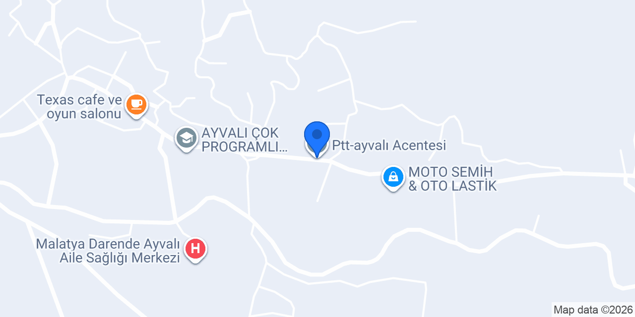 Ptt-ayvalı Acentesi konumu