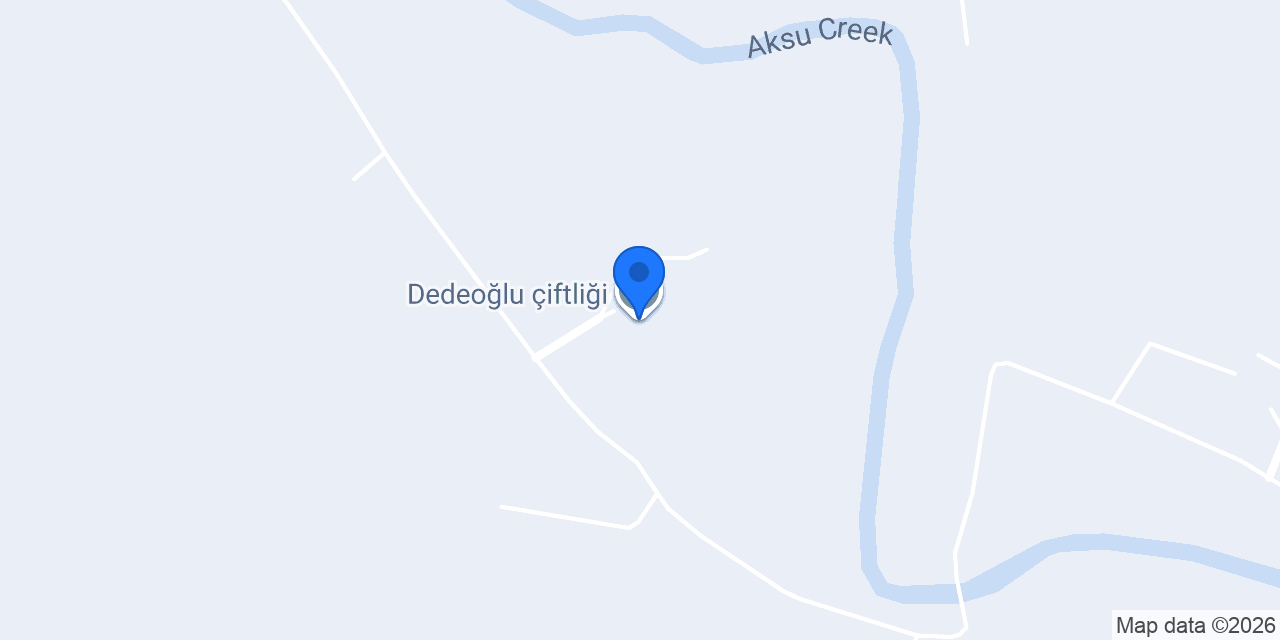Dedeoğlu çiftliği konumu