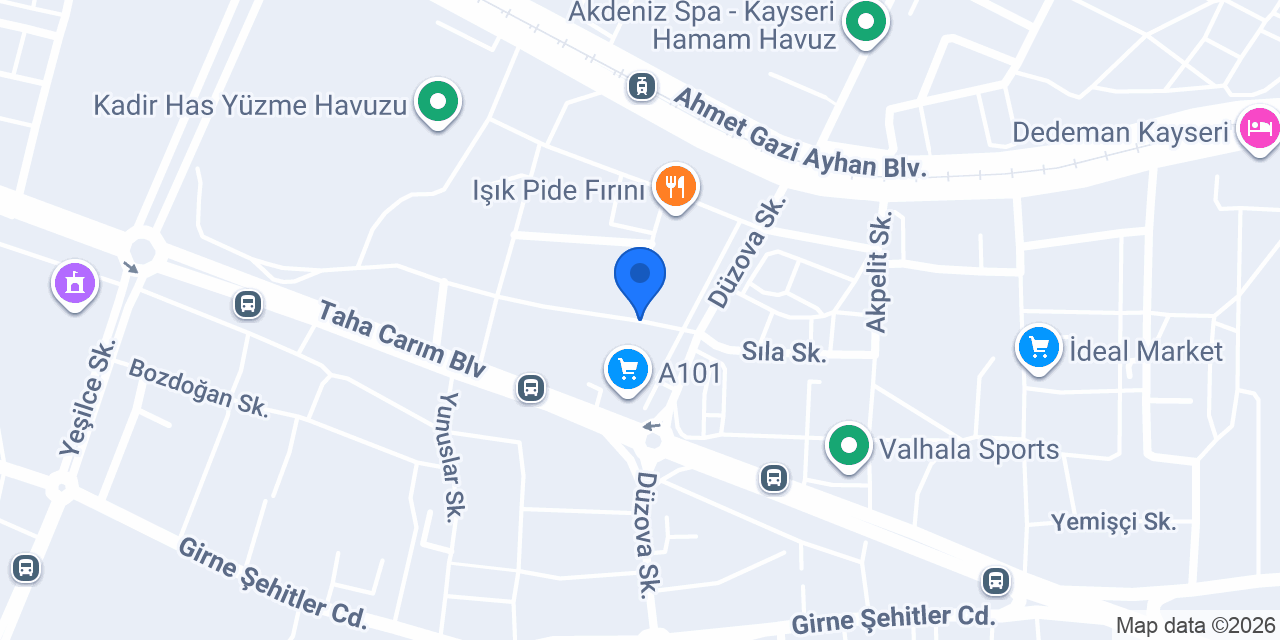 Bitlis Tatvan Matbaa konumu