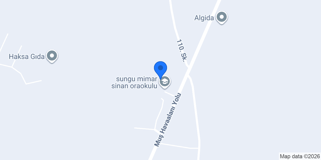 sungu mimar sinan oraokulu konumu