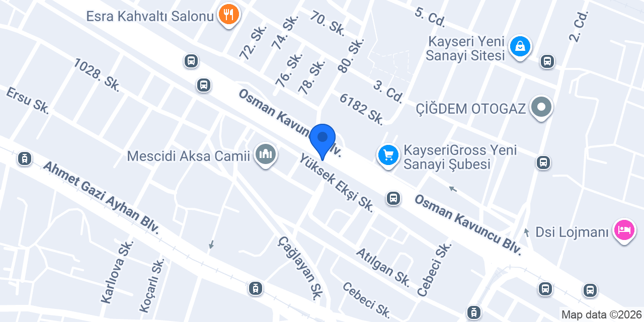 ERSU YAPI MARKET konumu