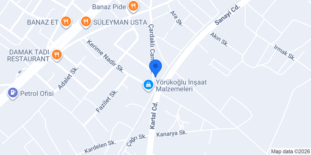ORMANCI OTOMOTİV konumu