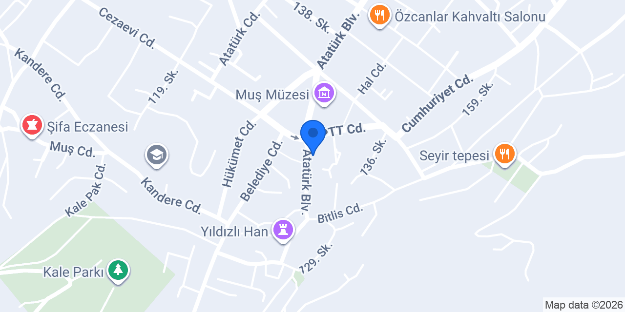 Doya et lokantası konumu