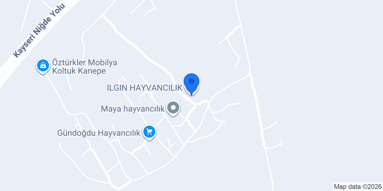 ILGIN HAYVANCILIK konumu
