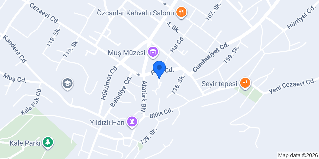 MERKEZ TAKSİ konumu