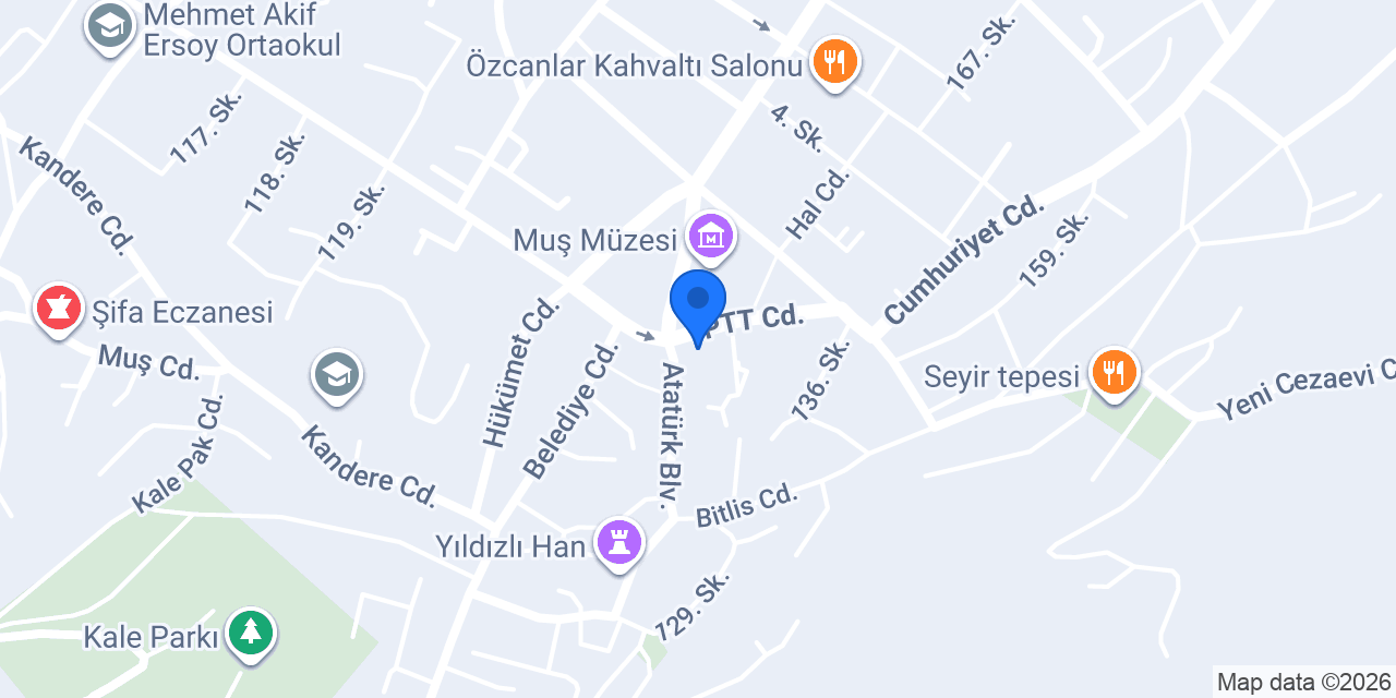 Can Sürücü Kursu konumu