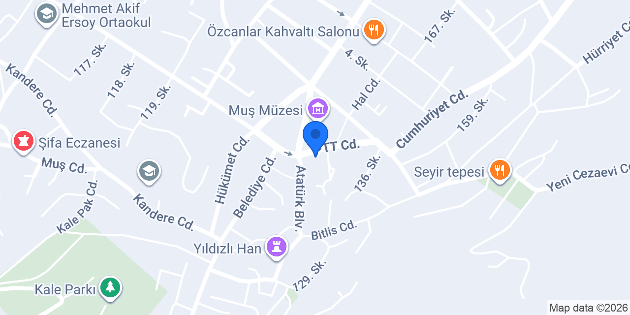 Sevgi Eczanesi konumu
