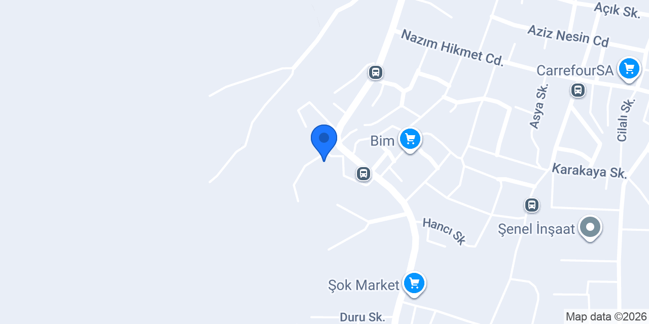 Foça Harfiyat Yapı Market konumu