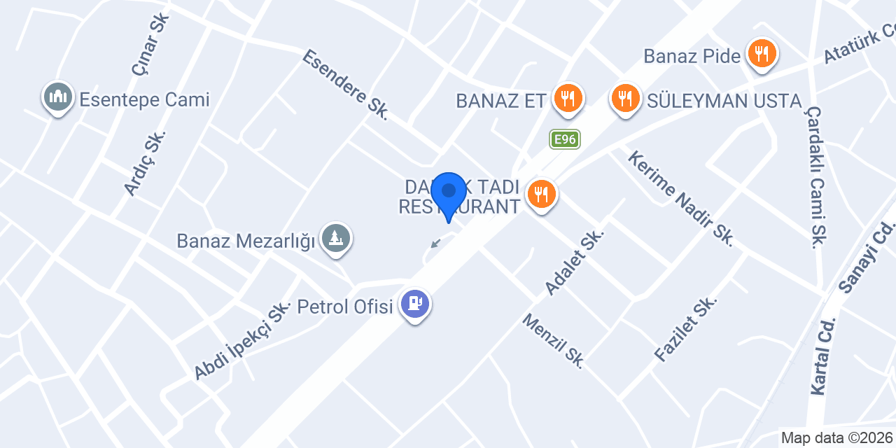 Lastikçi Doğan konumu