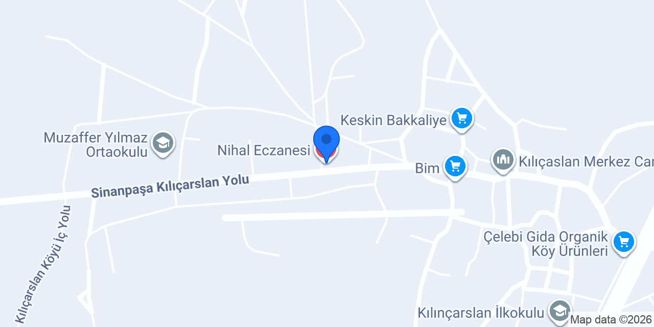 Nihal Eczanesi konumu