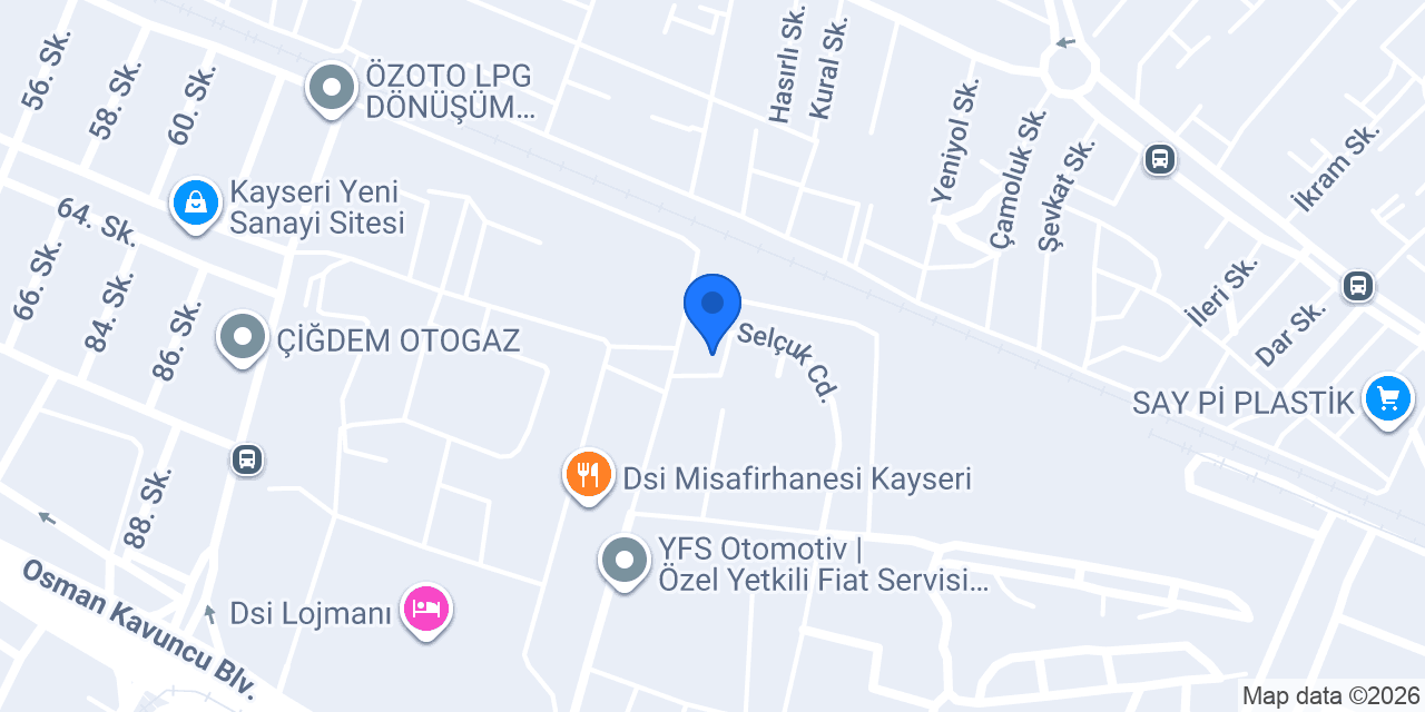NM motorlu taşıtlar yedek parça konumu