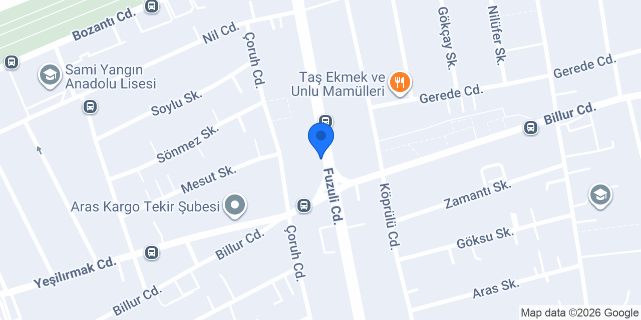 Ptt Fevzi Çakmak Şubesi konumu