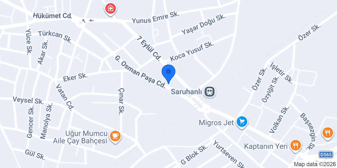 H F Temel Gıda konumu