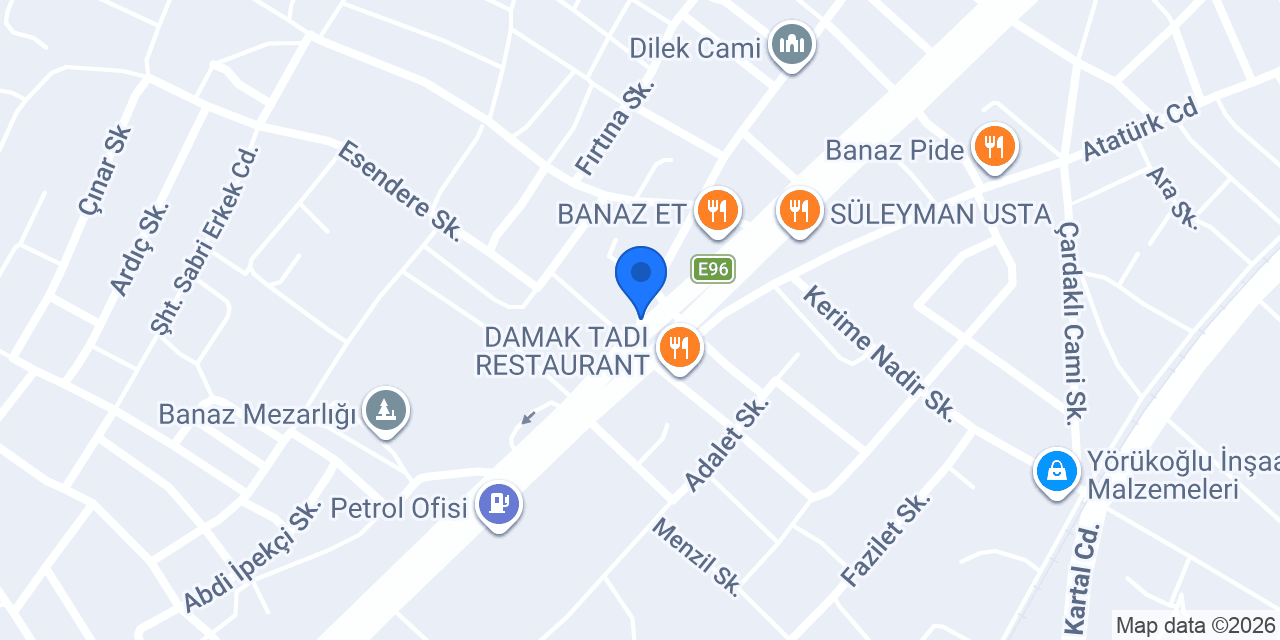 Lavinya Pastanesi konumu