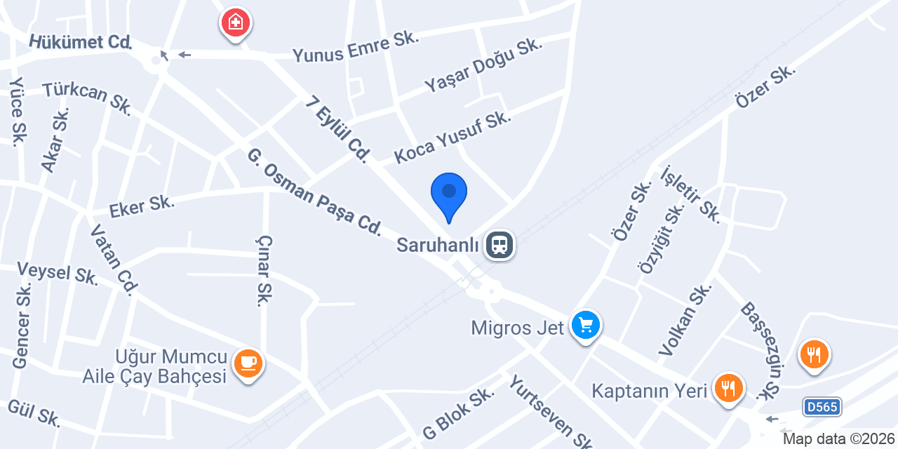 Gezekler Mobilya konumu