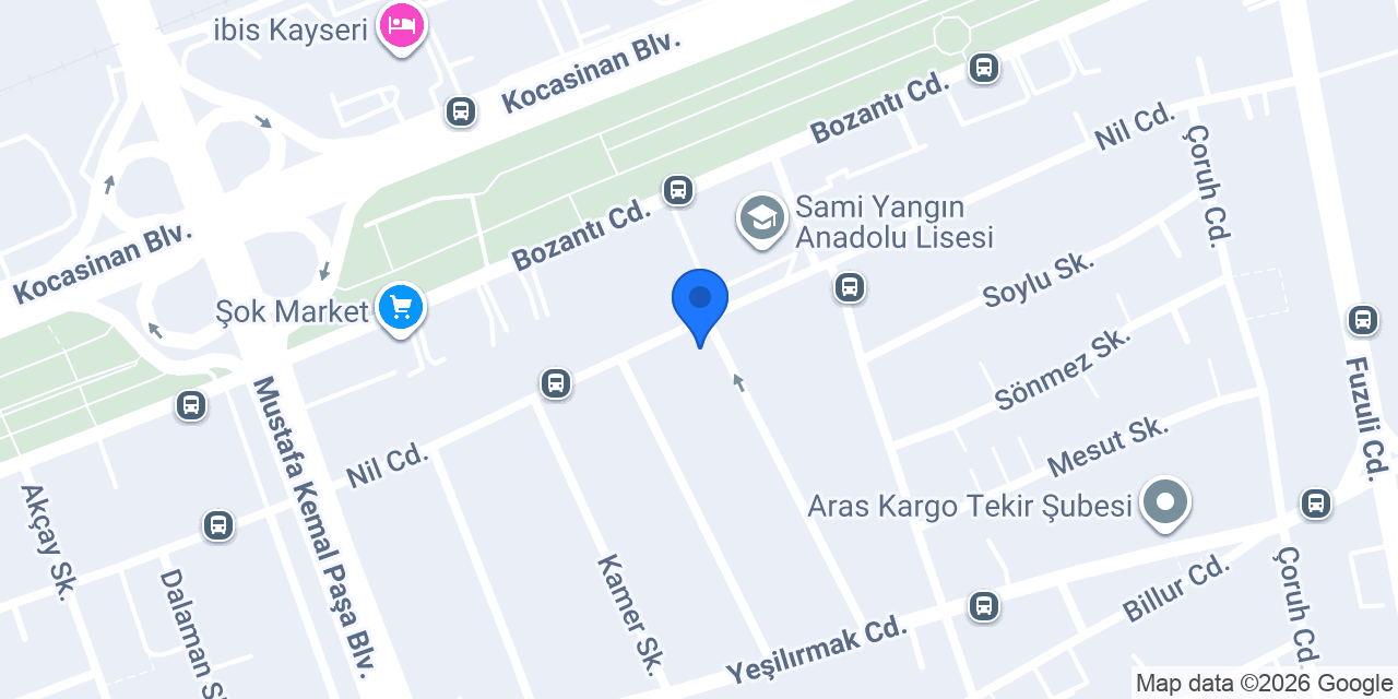 Paşaoğlu Unlu Mamulleri konumu