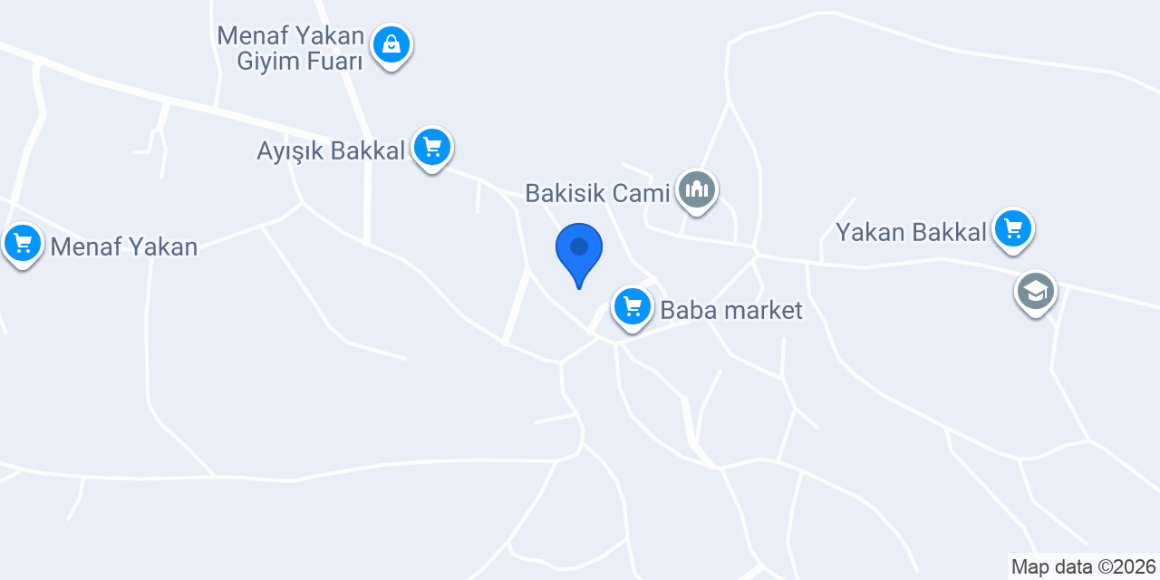 Bakışıkoyu Cami konumu