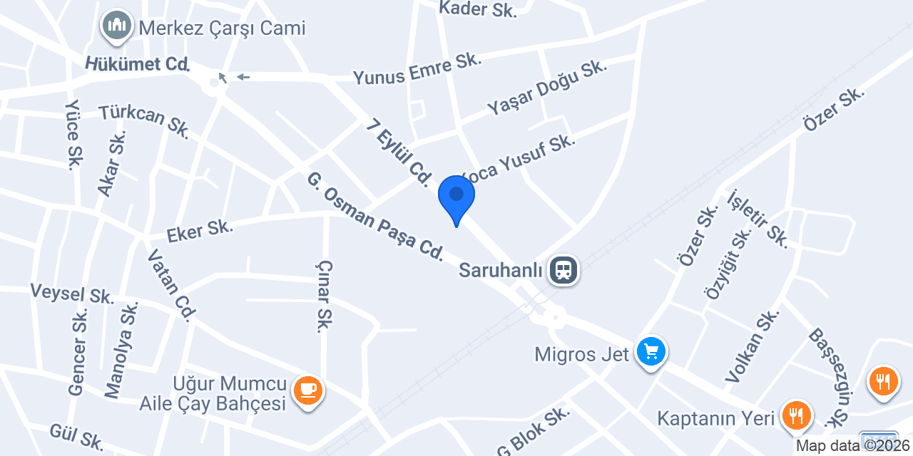 Tasarım mobilya saruhanlı konumu