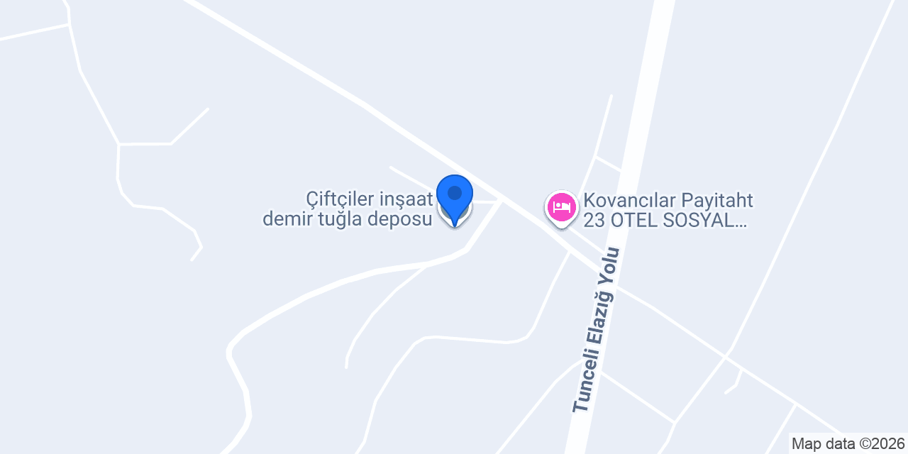 Çiftçiler inşaat demir tuğla deposu konumu