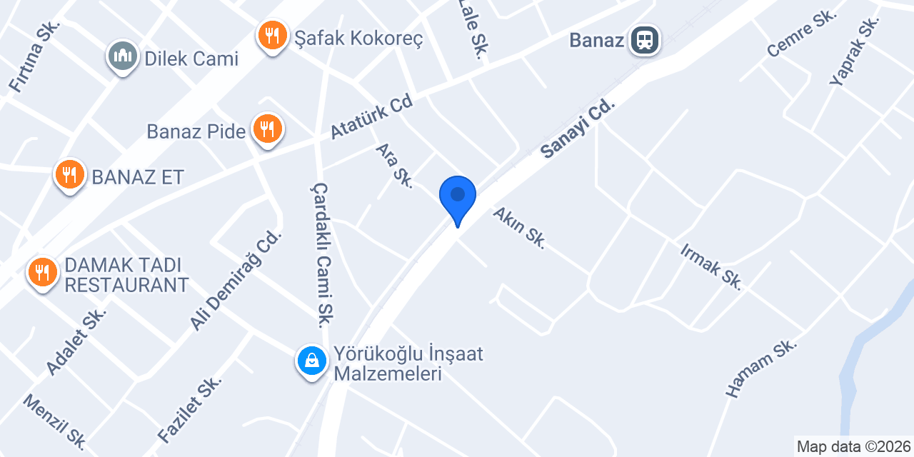 Şekerbank konumu