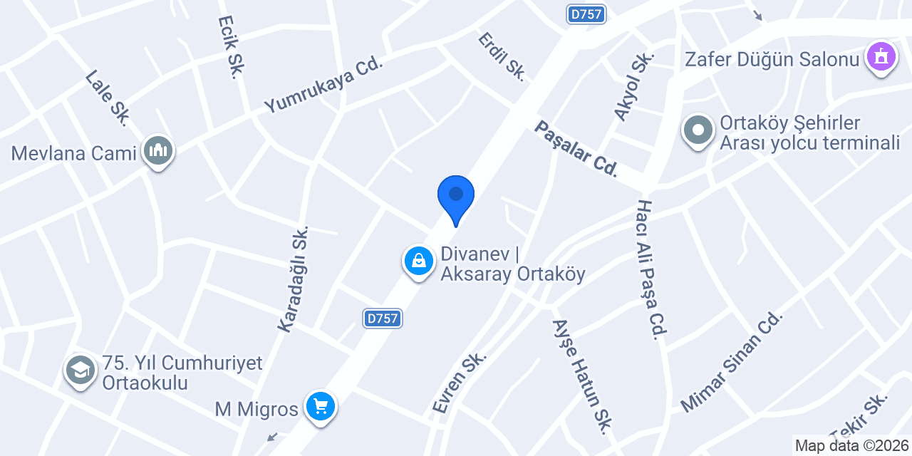 Tuğra Unlu Mamülleri konumu