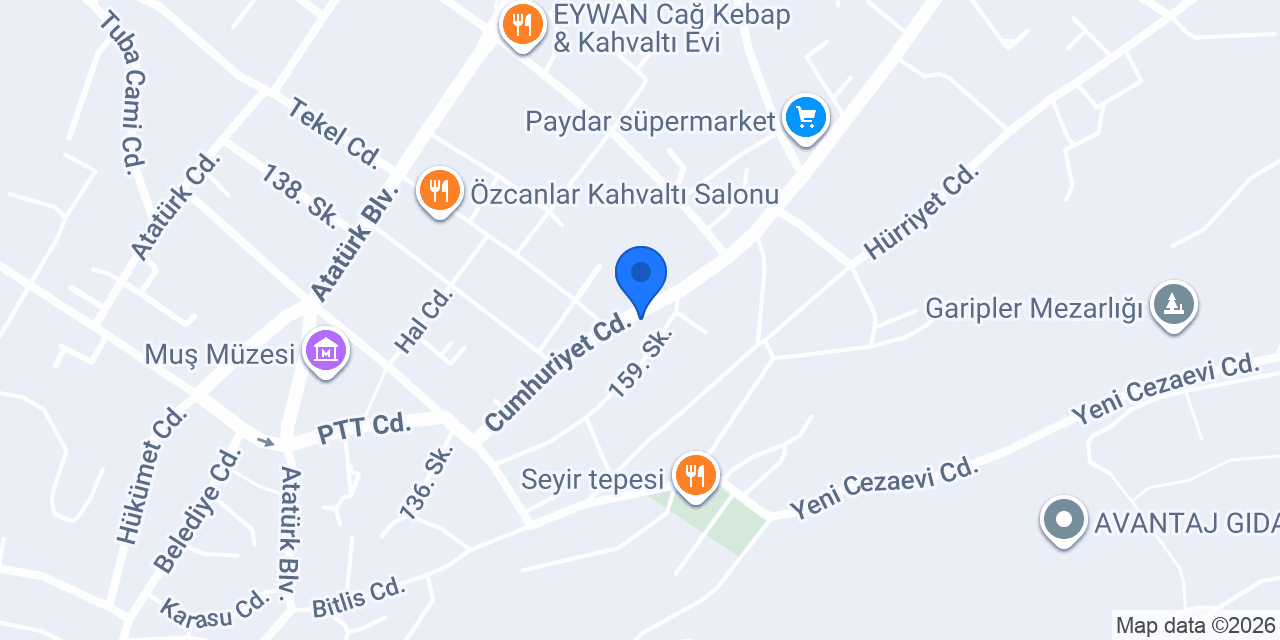 Vav tesettür konumu