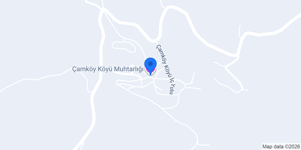 Çamköy Köyü Muhtarlığı konumu