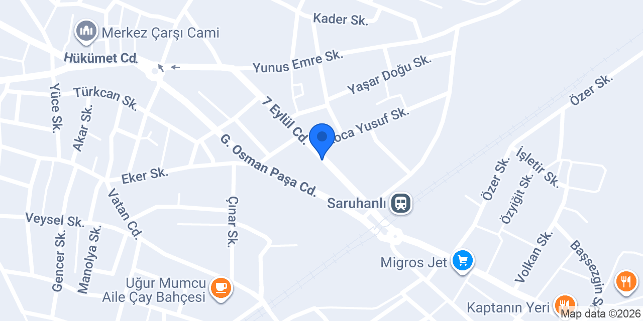 SENEM HALI & PERDE konumu