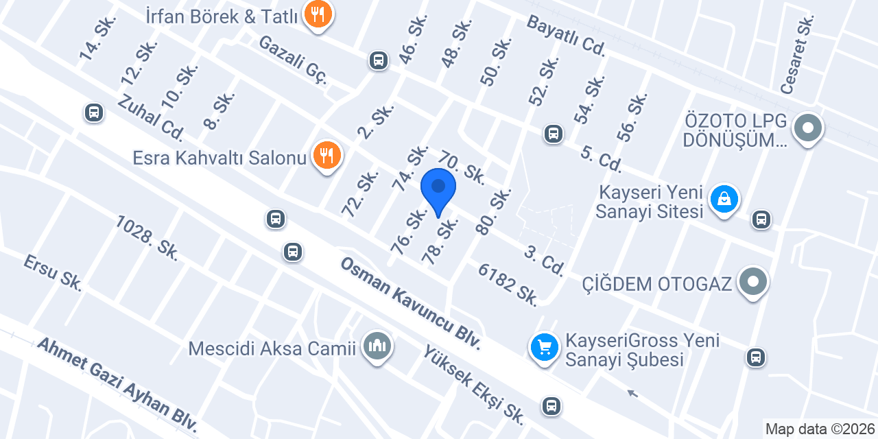 Özkara bobinaj konumu