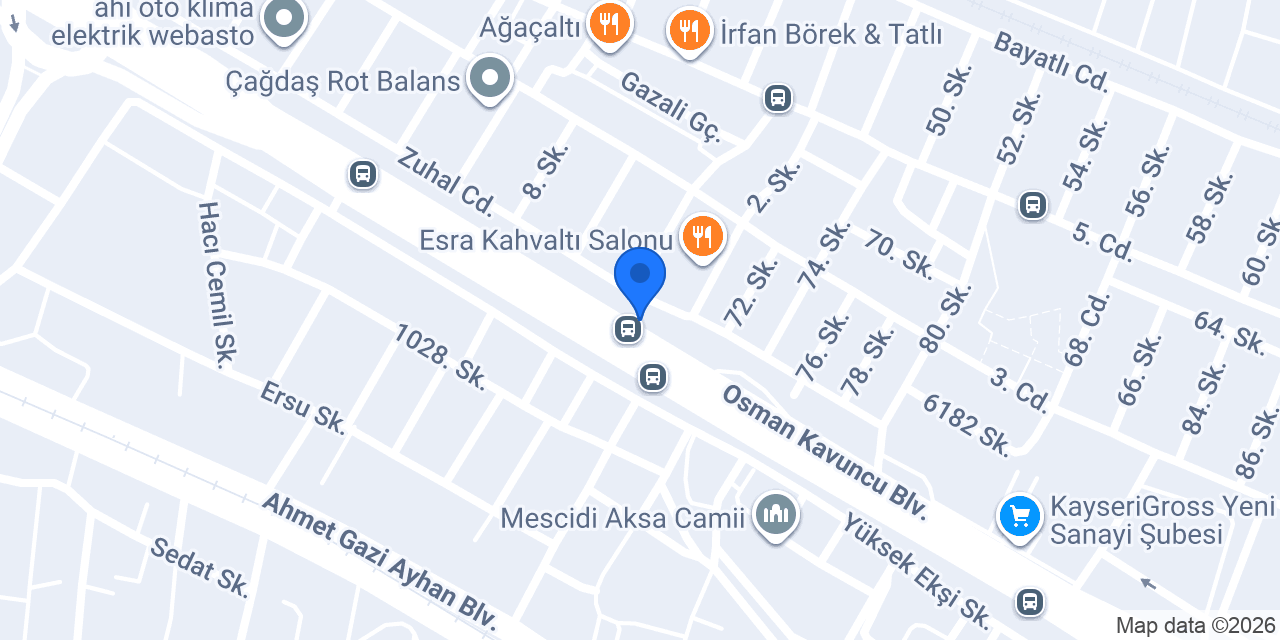 Eren Oto Kilit konumu