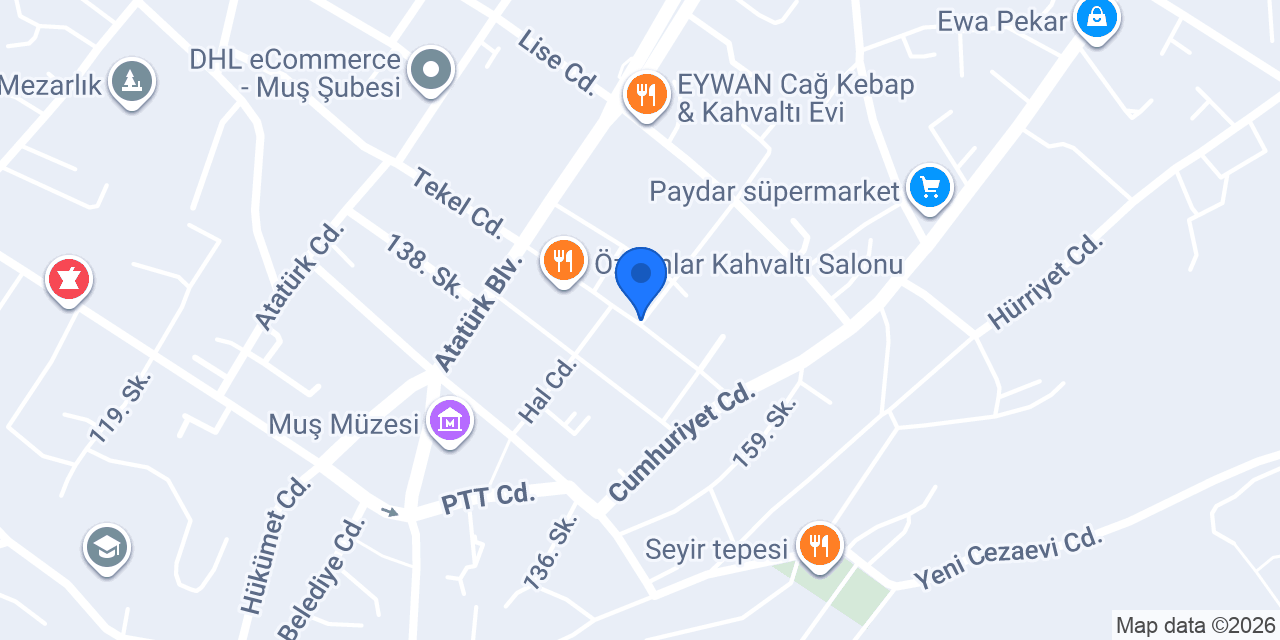 Şifa Veteriner Kliniği konumu