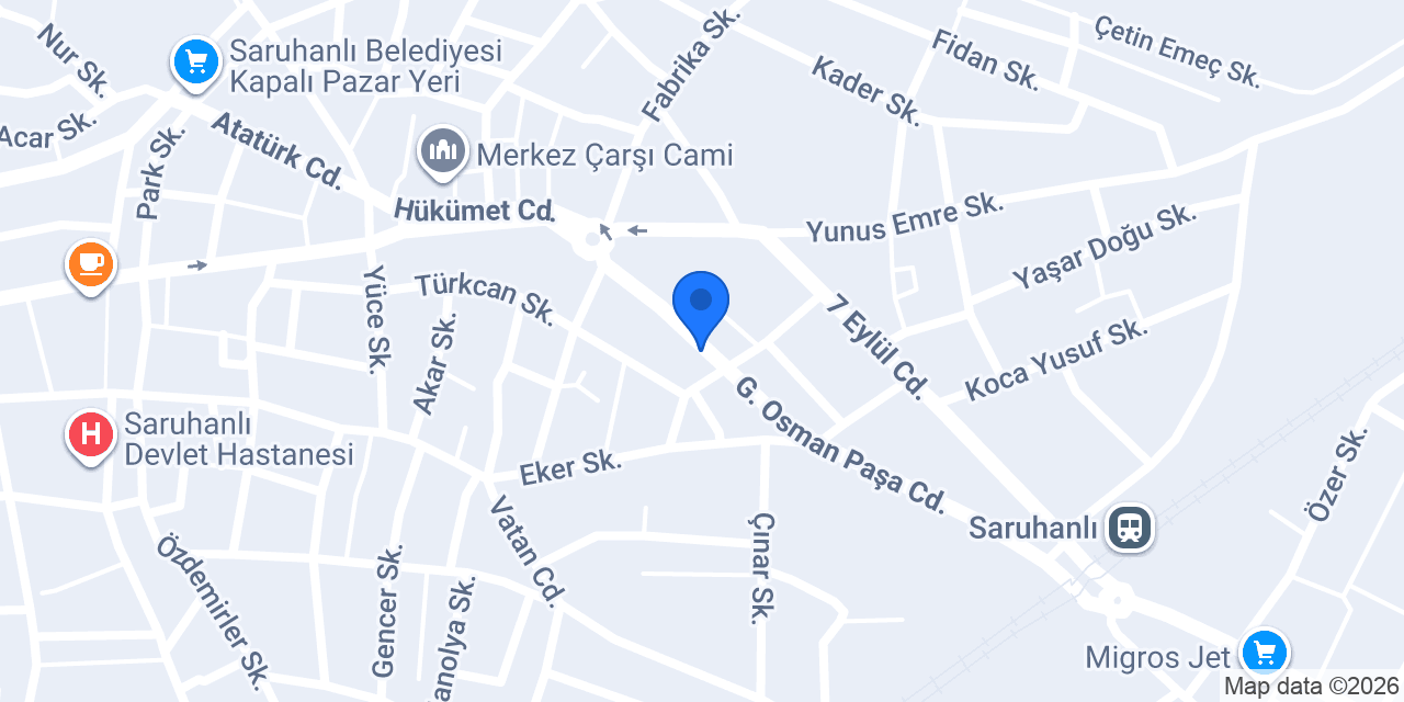 Şahin Spot konumu