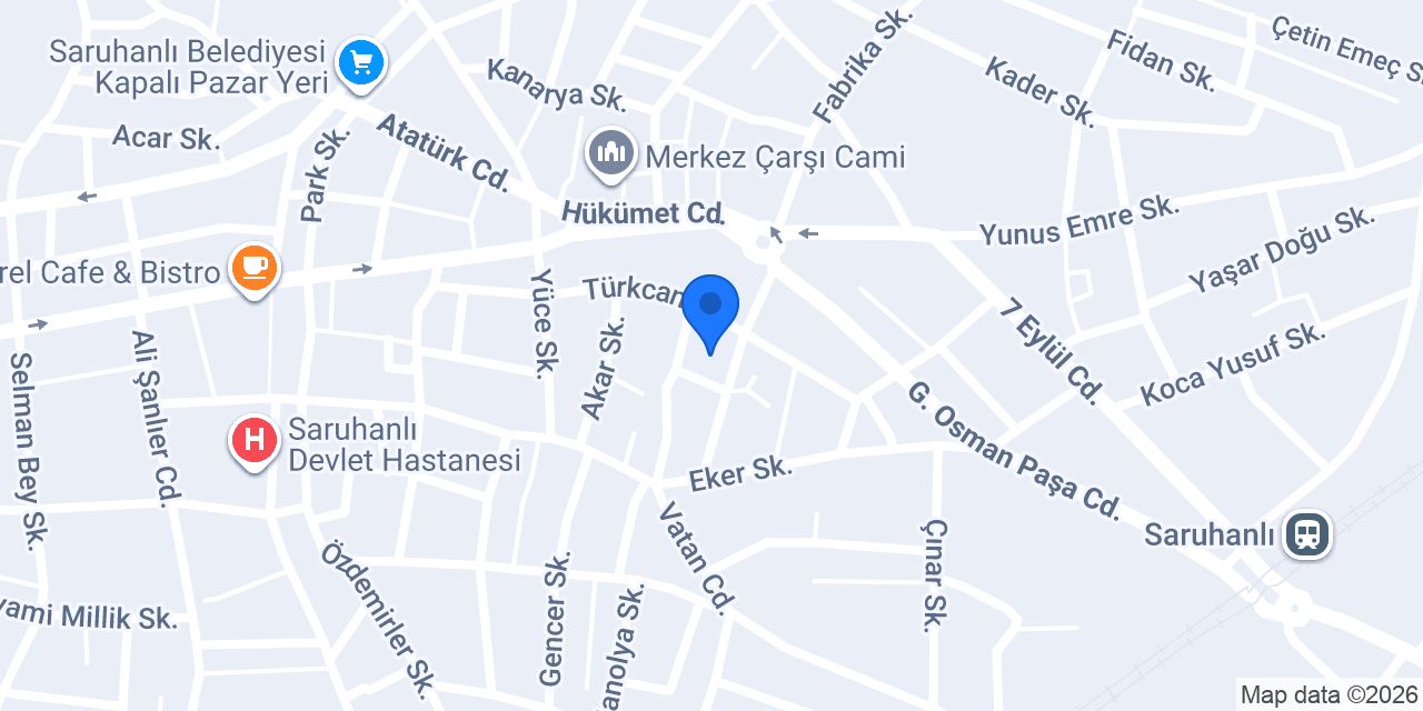 Dumanlar Ticaret konumu