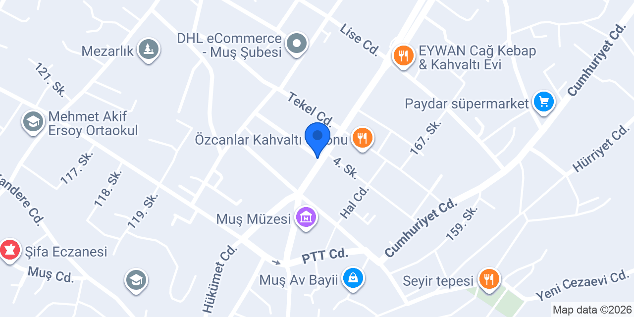 Akdeniz Tantuni konumu