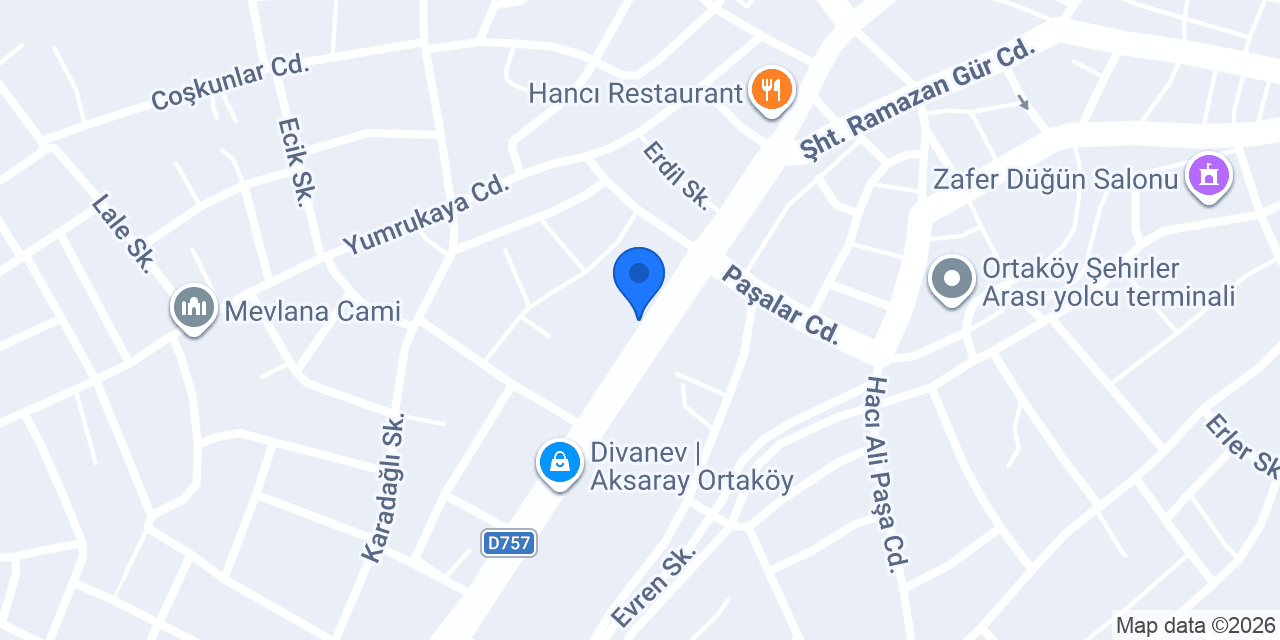 Chp-Ortaköy ilçe başkanlığı konumu