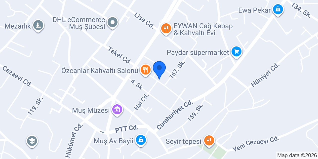 Enverogulları aslan ticaret konumu